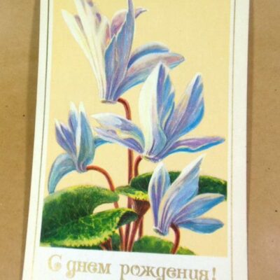 СРСР 1979. С днем рождения! Художник Г. Попов /р509