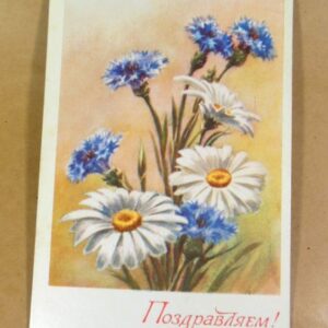 СРСР 1976. Поздравляем! Художник В. Попов /р510