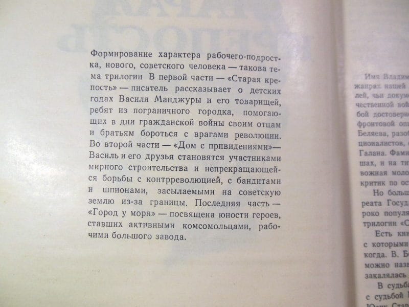 Владимир Беляев. Старая крепость — изображение 3