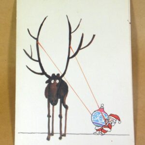 Франція. Різдвяна листівка. Художник Томі Унгерер /р213