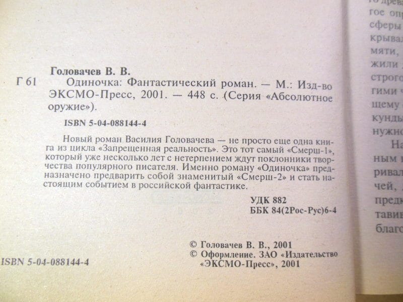 Василий Головачев. Одиночка (Абсолютное оружие) — изображение 3