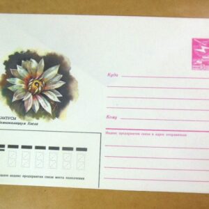 ХМК СРСР 1985. Кактусы. Гимнокалициум Квеля /k209